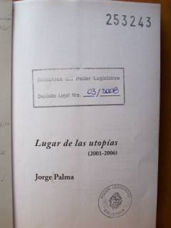 Lugar de las utopías : (2001-2006)