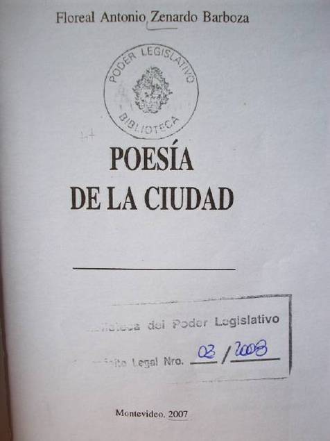 Poesia de la ciudad