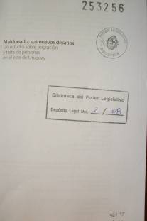 Maldonado: sus nuevos desafíos. Un estudio sobre migración y trata de personas en el este de Uruguay