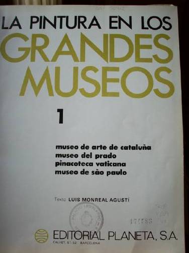 La pintura en los grandes museos