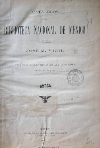 Catálogos de la Biblioteca Nacional de México