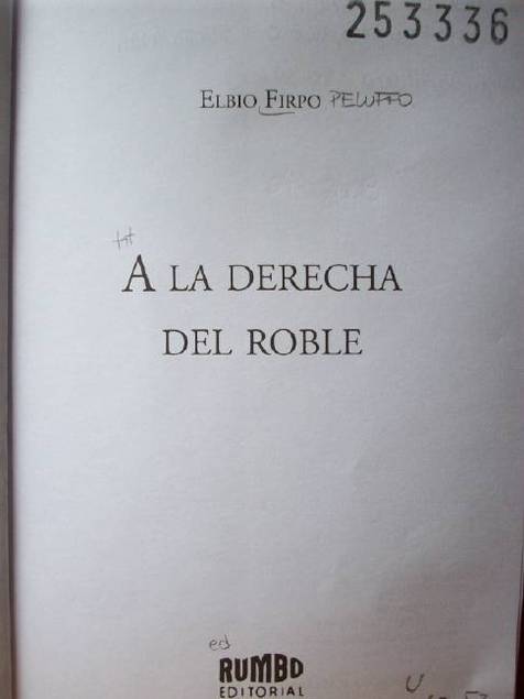 A la derecha del roble