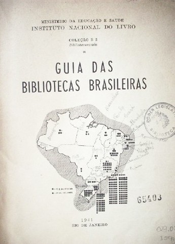 Guía das bibliotecas brasileiras