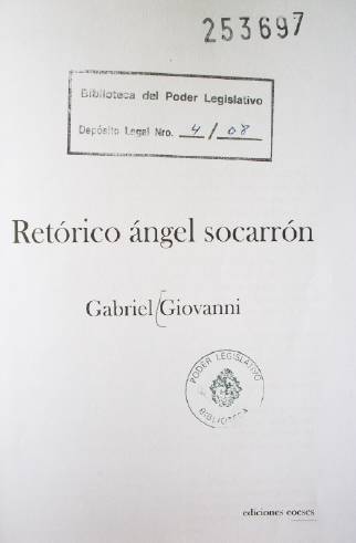 Retórico ángel socarrón