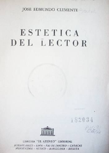 Estética del lector