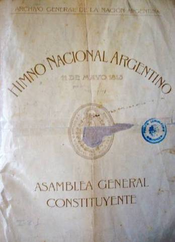 Himno Nacional Argentino : 11 de mayo de 1813