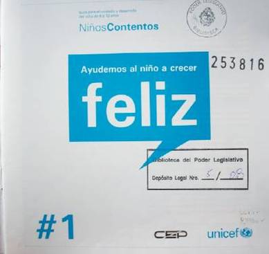 Ayudemos al niño a crecer feliz