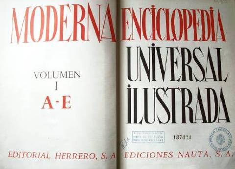 Moderna enciclopedia universal ilustrada