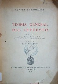 Teoría general del impuesto