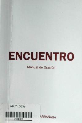 Encuentro : manual de oración