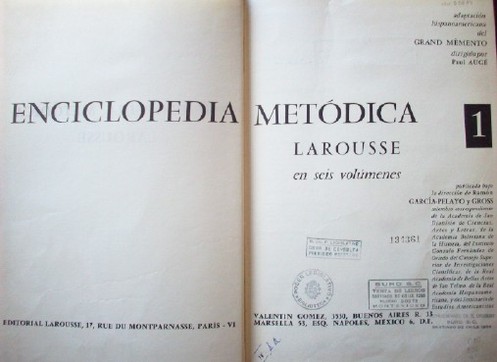Enciclopedia metódica Larousse