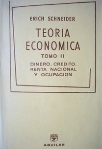 Teoría económica