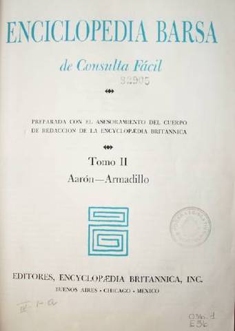 Enciclopedia Barsa de consulta fácil