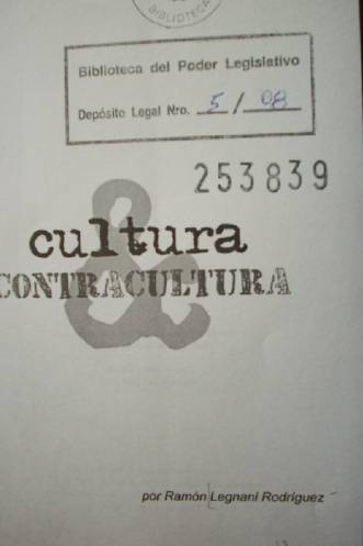 Cultura y contracultura