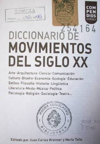 Diccionario de movimientos del siglo XX