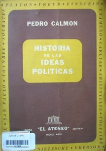 Historia de las ideas políticas