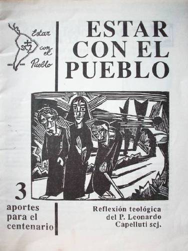 Estar con el pueblo : reflexión teológica