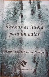 Poesía de lluvia para un adiós