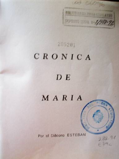 Crónica de María
