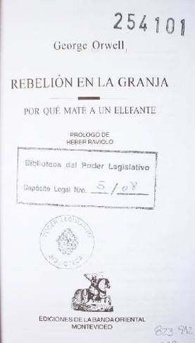 Rebelión en la granja