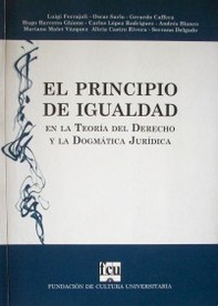 El principio de la igualdad en la teoría del derecho y la dogmática jurídica