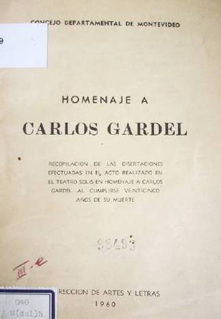 Homenaje a Carlos Gardel