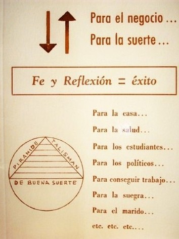 Fe y reflexión = éxito