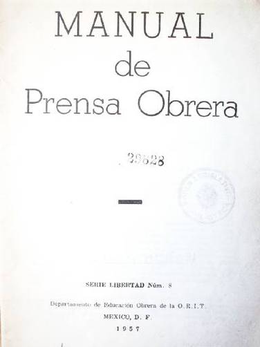 Manual de prensa obrera