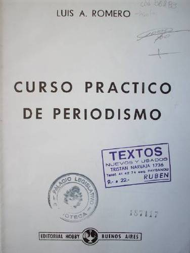 Curso práctico de periodismo.