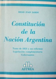 Constitución de la Nación Argentina