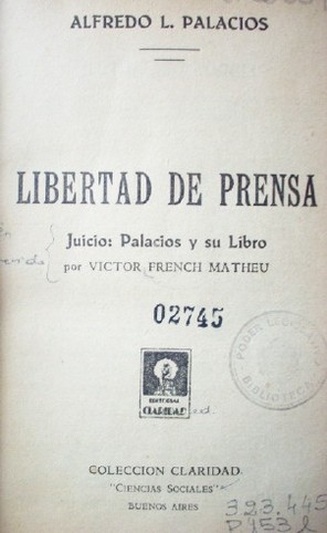 Libertad de prensa