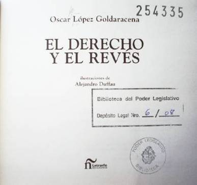 El derecho y el revés