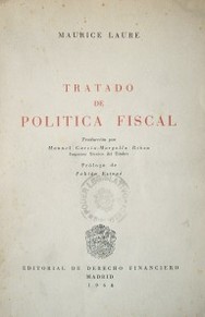 Tratado de política fiscal