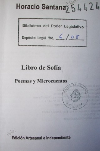 Libro de Sofía