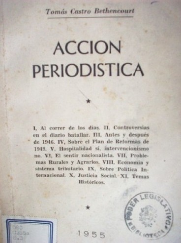 Acción periodística