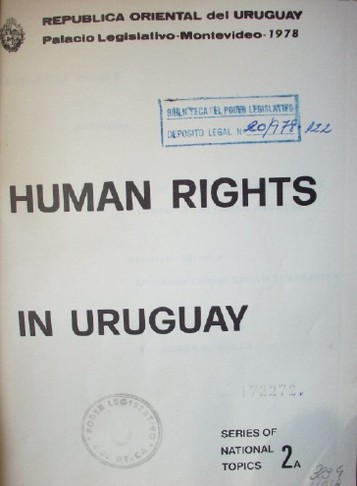 Human Rights in Uruguay