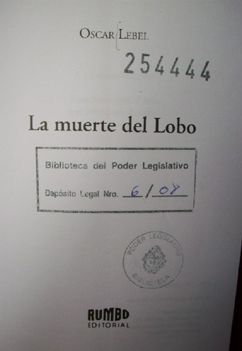 La muerte del Lobo