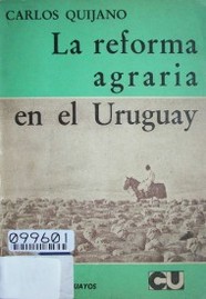 La reforma agraria en el Uruguay : algunos aspectos