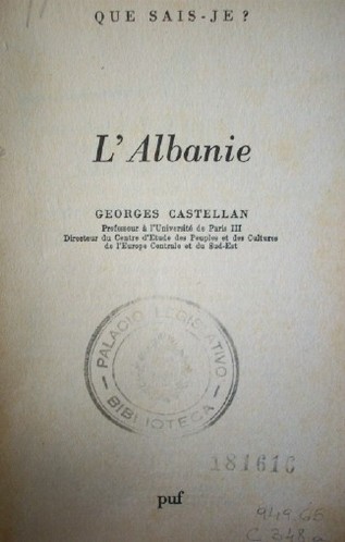 L'Albanie