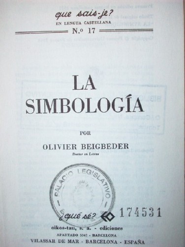 La simbología