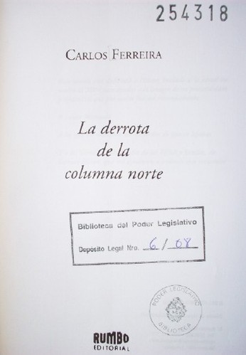 La derrota de la columna norte