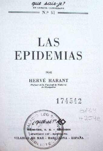 Las epidemias