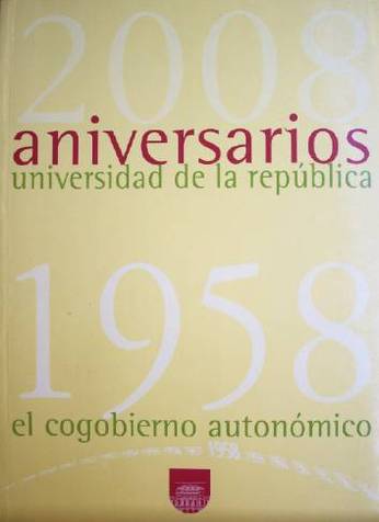1958 : el cogobierno autonómico