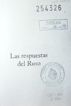 Las respuestas del Ruso