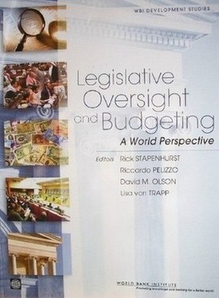 Legislative oversight and budgeting : A world perspective