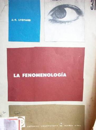 La fenomenología