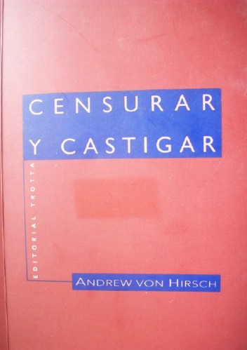 Censurar y castigar