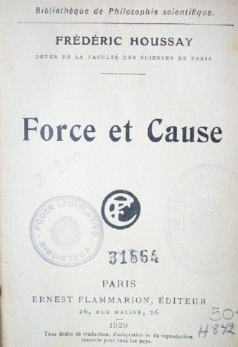 Force et cause