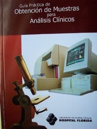 Guía práctica de obtención de muestras para análisis clínicos