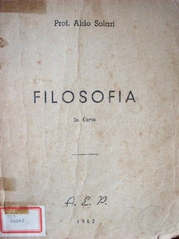 Filosofía